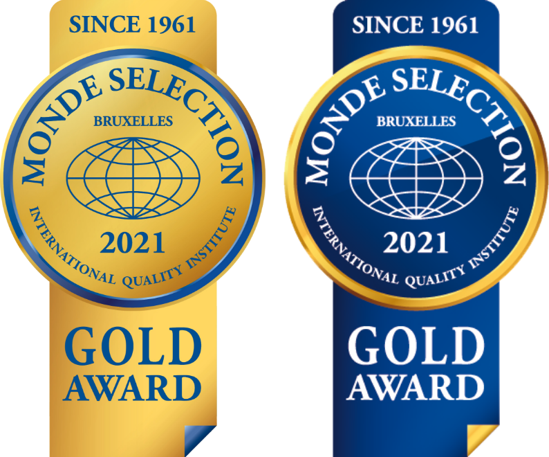 MONDE SELECTION 2021 GOLD AWARD